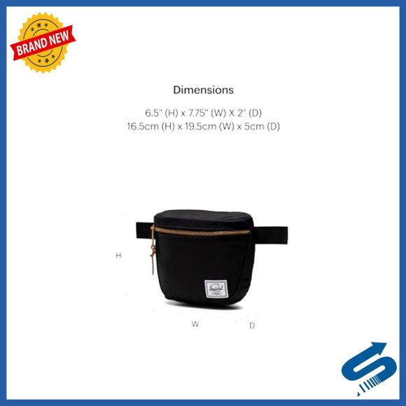 Recycled Fabric Adjustable Waist Pack for Travel Essentials - Picture 2 of 6